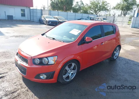 2012 Chevrolet Sonic 2Lz z USA, uszkodzony, nr VIN 1G1JE6SH7C4109721
